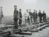  Building the railway through Quorn c1895 