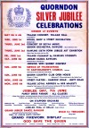  Quorn Silver Jubilee Celebrations Poster 1977 