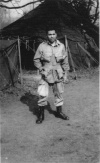  US soldier Richard A Vargas, Camp Quorn 1944 