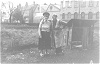  Couple in garden of Brook House, Quorn 1950s 