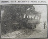  Motor Bus Accident near Quorn 1918 