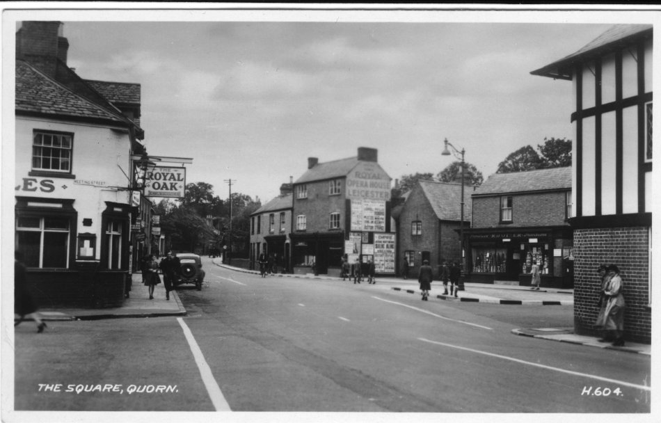 Post Card of The Cross, Quorn