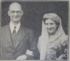  Mr Walter Jacques MA and Miss E Braley - 1942 