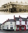  Royal Oak, corner of Meeting Street and High Street � then and now 