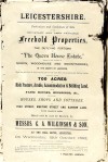  Sale of Farnham land and property 1892 