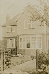  Postcard of house in Woodhouse Road, Quorn 