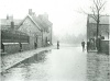  The River Soar in flood c1900 