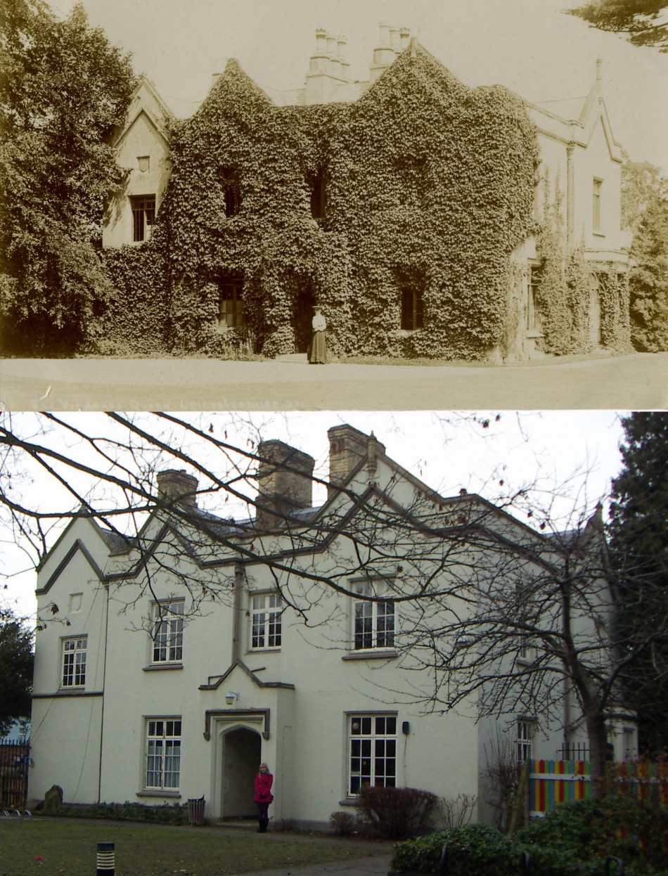 The Old Vicarage � then and now