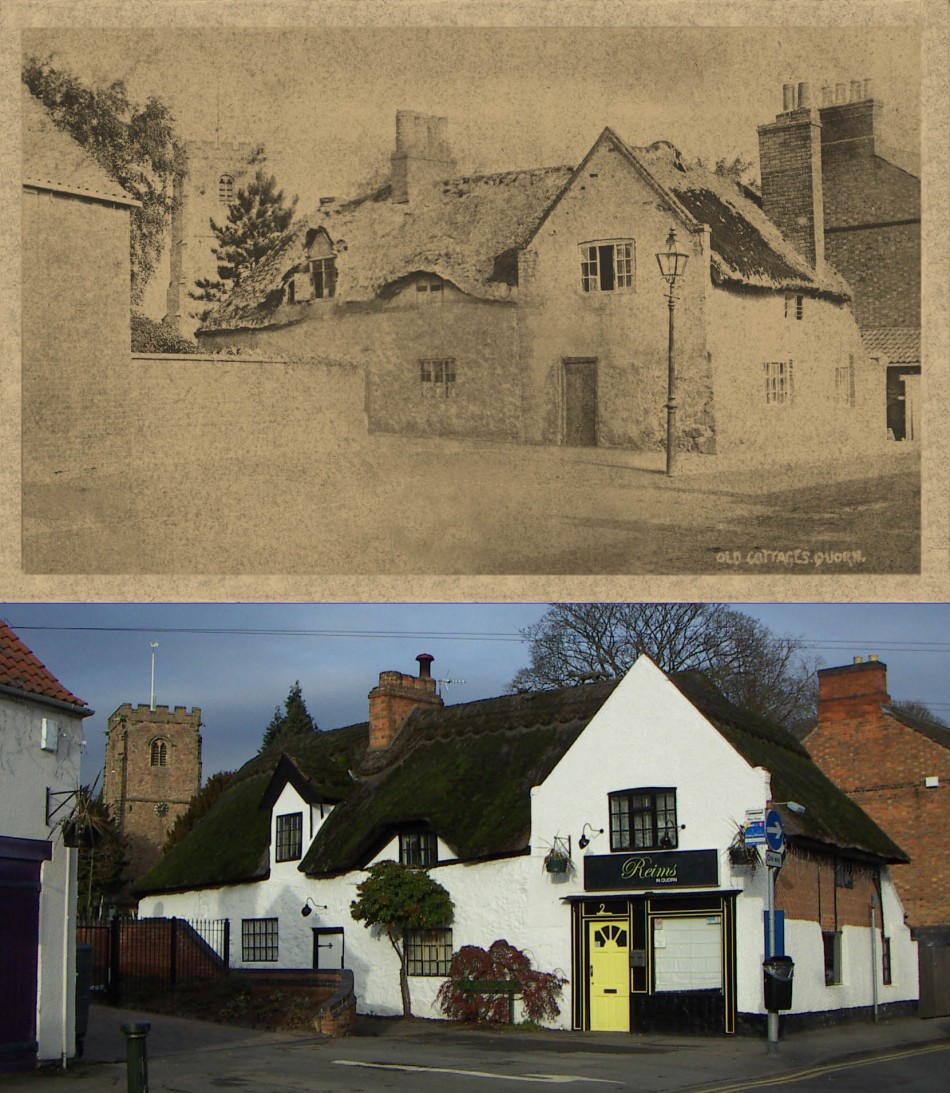 Thatched Cottage, Station Road � 1904 and 2011