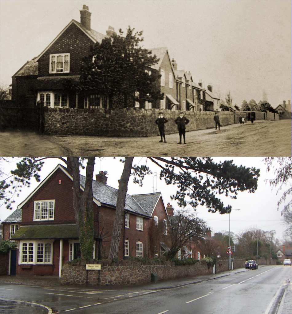 Meynell Road � then and now