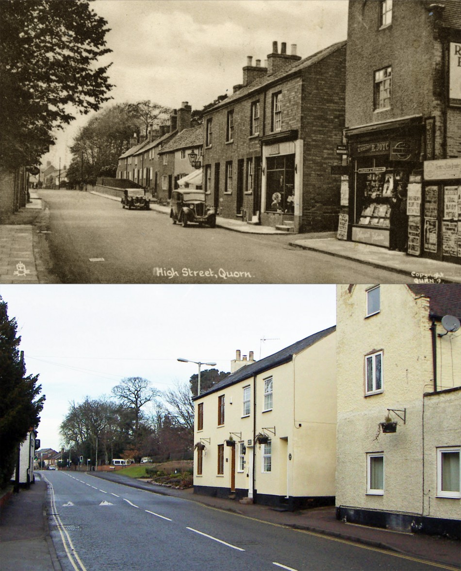 High Street shops - then and now