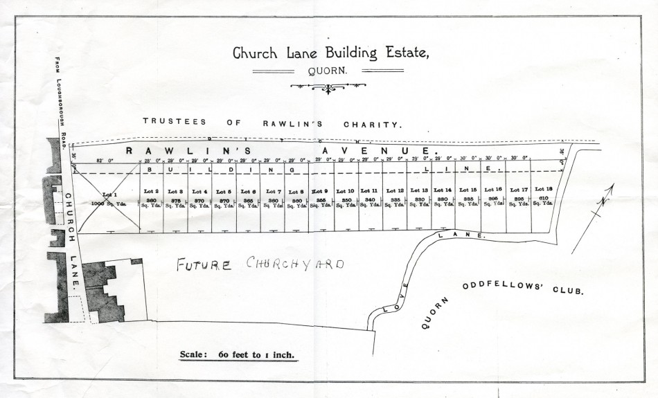 Proposed housing development next to the Churchyard