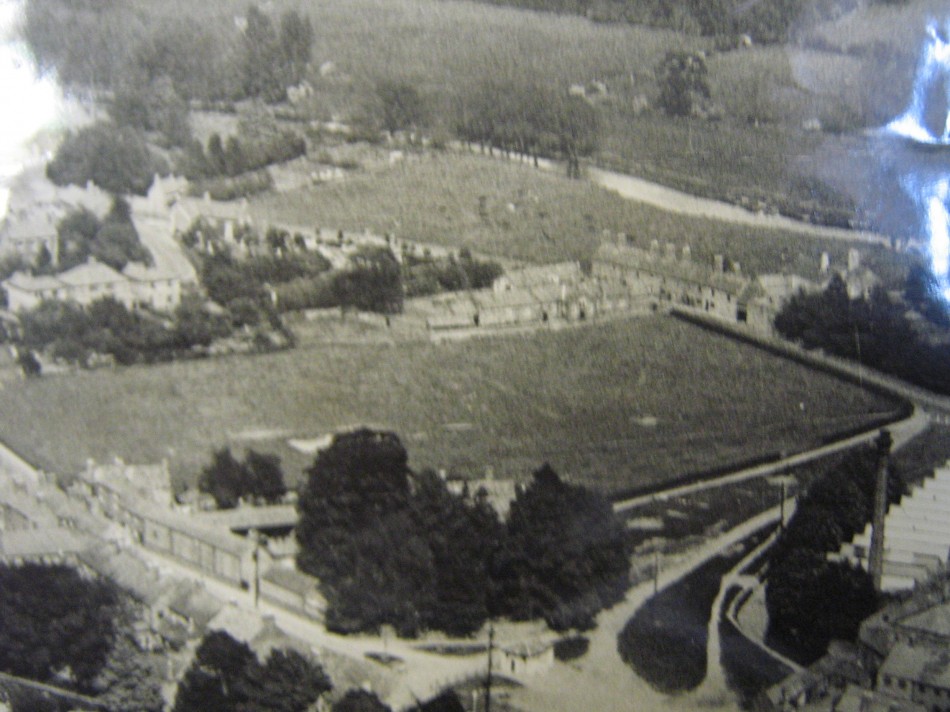 Aerial view of Stafford Orchard c1950
