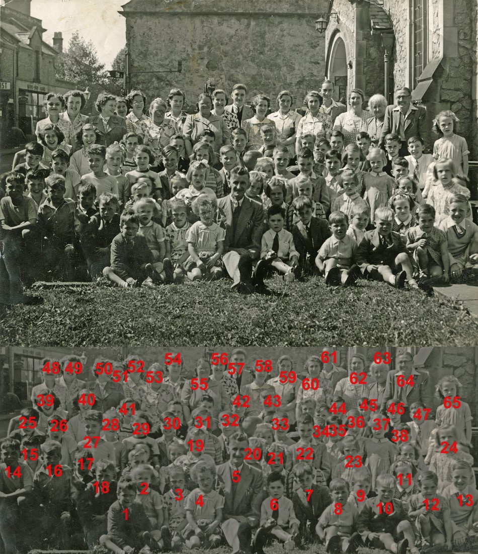 Quorn Methodist Sunday School 1952/53