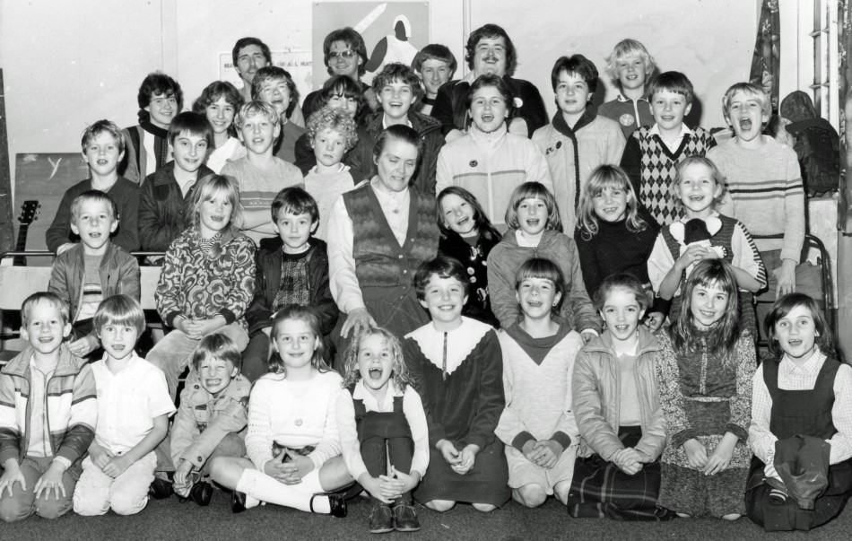 Quorn Baptist Sunday School 1984/85