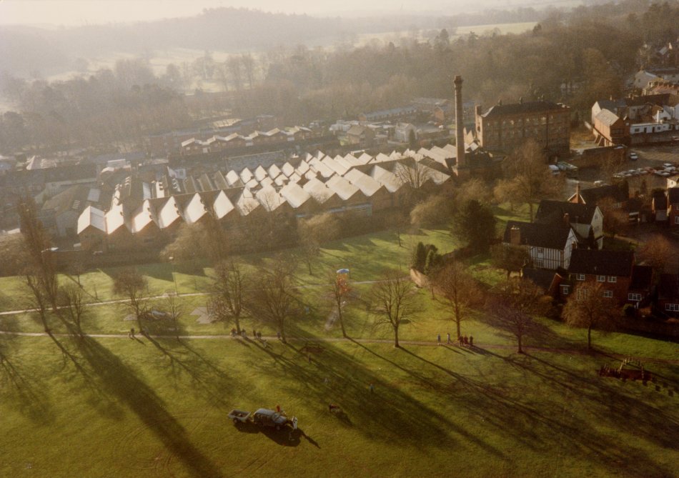 Aerial view of The Stafford Orchard 1994