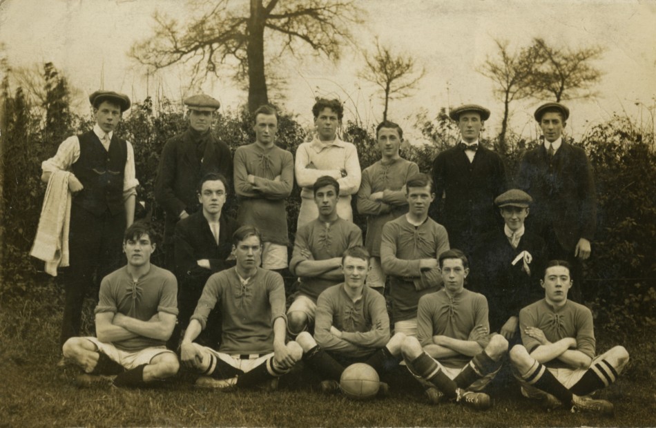 A Quorn football team, 1912