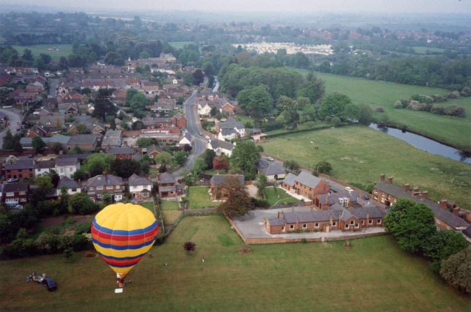 Aerial view of Stafford Orchard