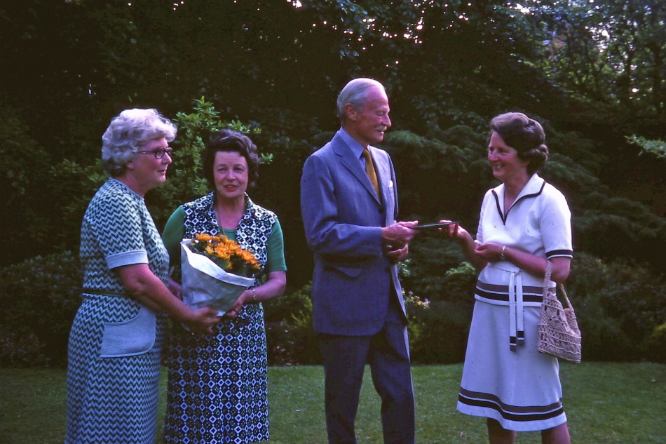 Retirement of Dr Wykes, Quorn, late 1970s