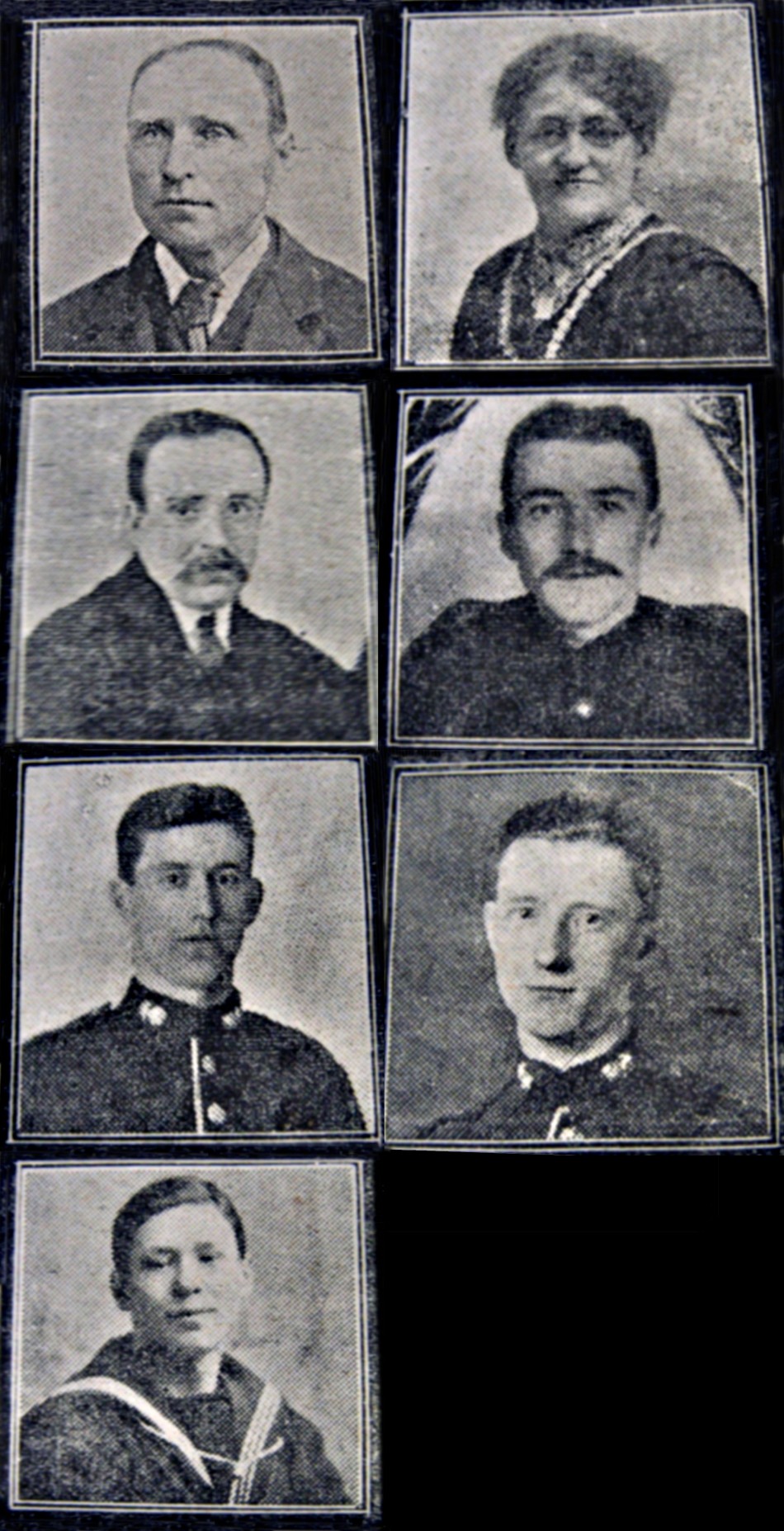 The Williams family, Church Lane, Quorn