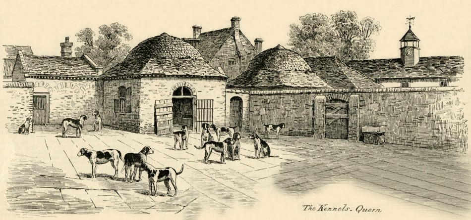 Quorn Hunt kennels, 1884