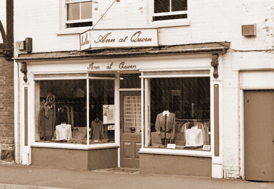 Ann at Quorn�, High Street, Quorn