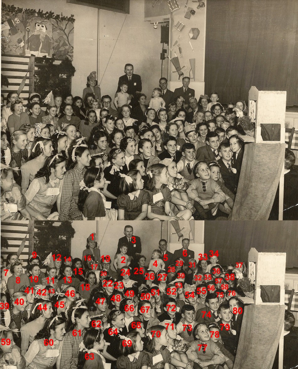 Rawlins Grammar School, Quorn, Christmas 1947