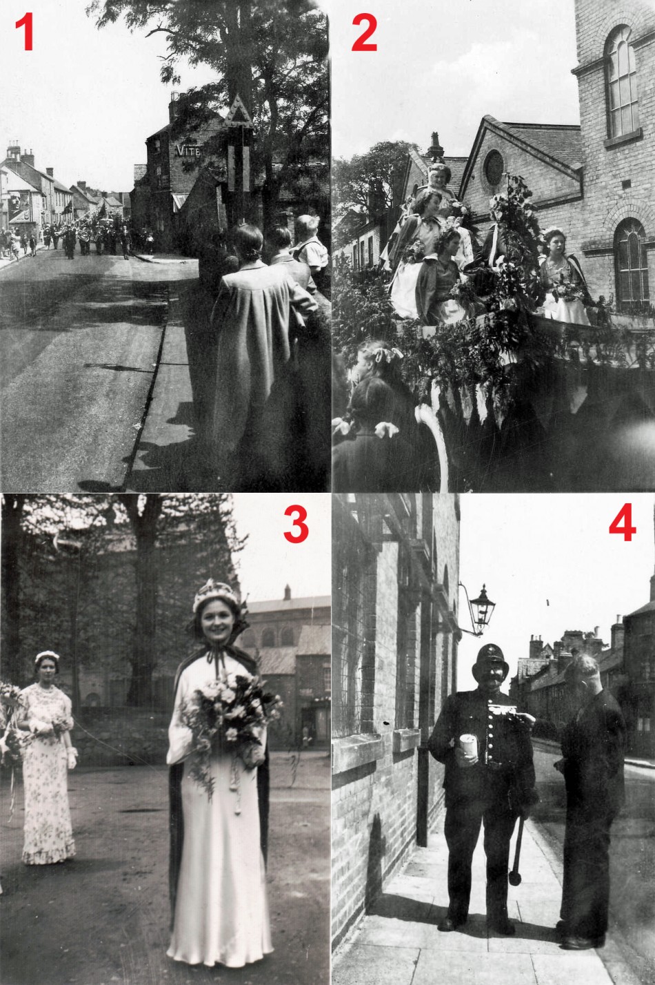 Quorn Mayday 1950s � photographs taken on Leicester Road