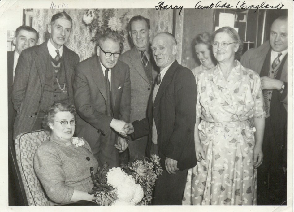 Presentation at the White Horse to Mr and Mrs Hincks