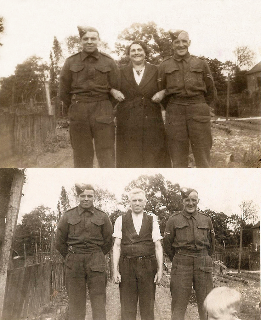 Two photographs from Quorn in WW2