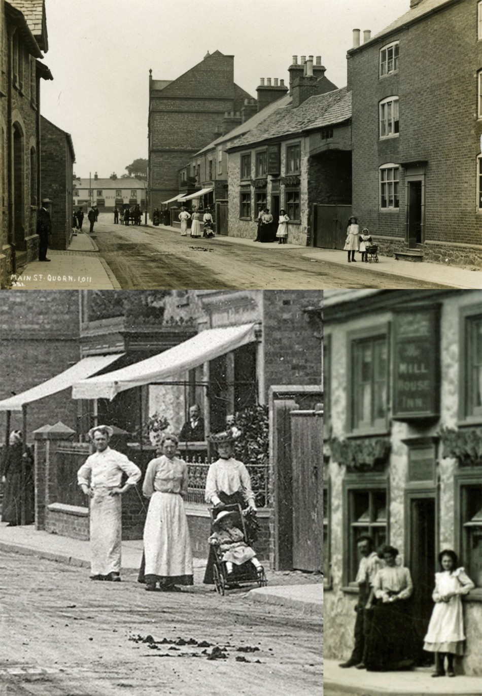 The Mill House Inn, Leicester Road, Quorn, early 1900s