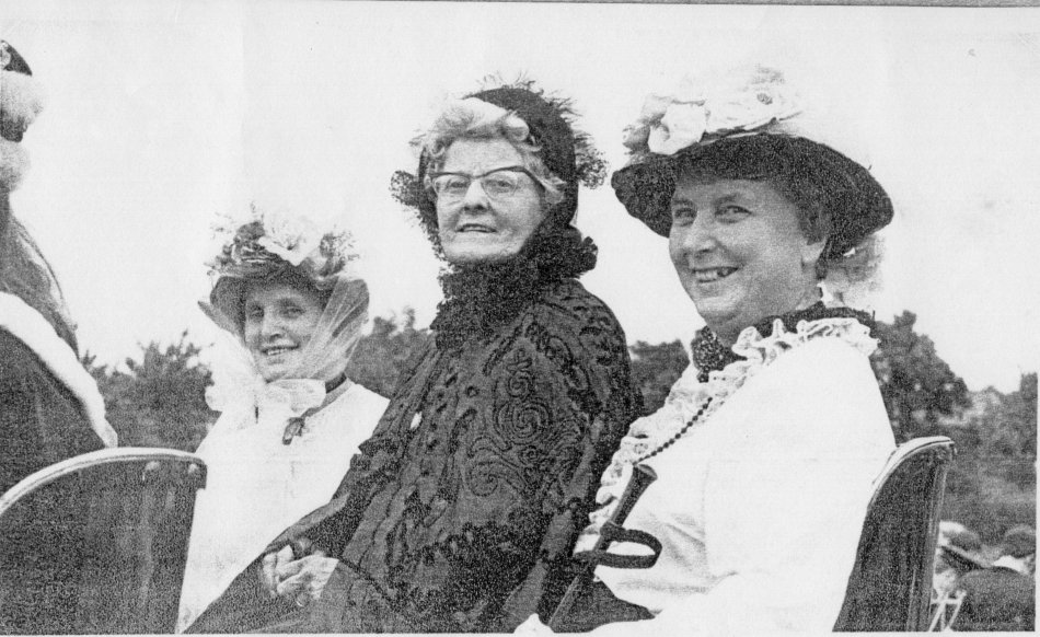 Ladies at carnival time