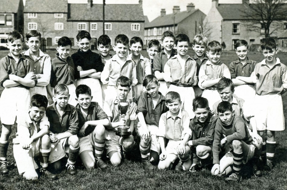 St Bartholomew�s Primary School football team, about 1955