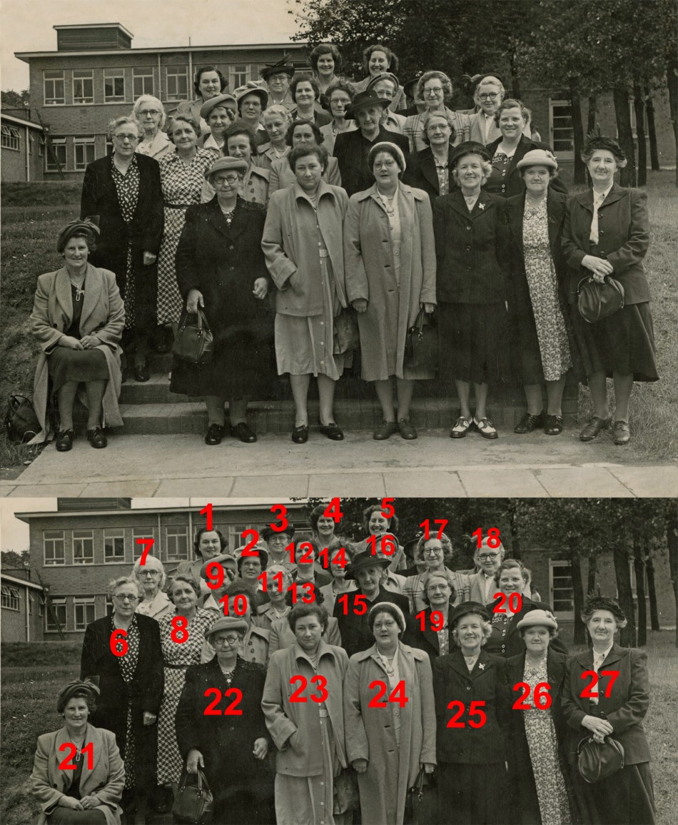 Quorn ladies outing, 1950s?