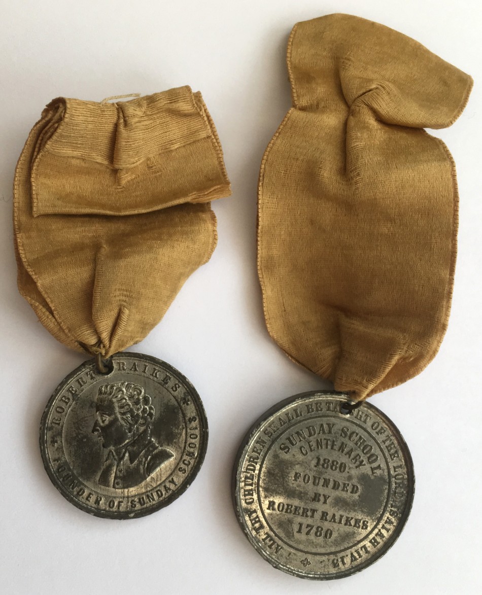 Sunday School Centenary Medals