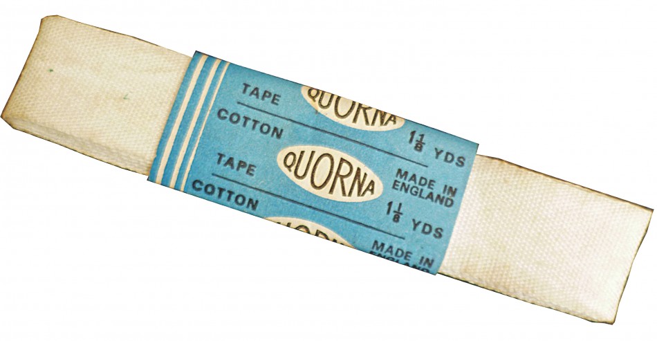 �Quorna� Tape, made by M. Wright and Sons of Quorn