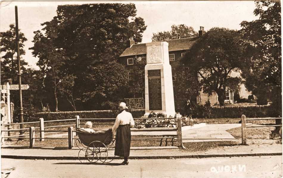 Quorn War Memorial, 1920s