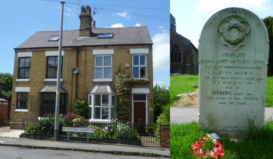 Quorn WW1 Roll of Honour - Charley Ottey
