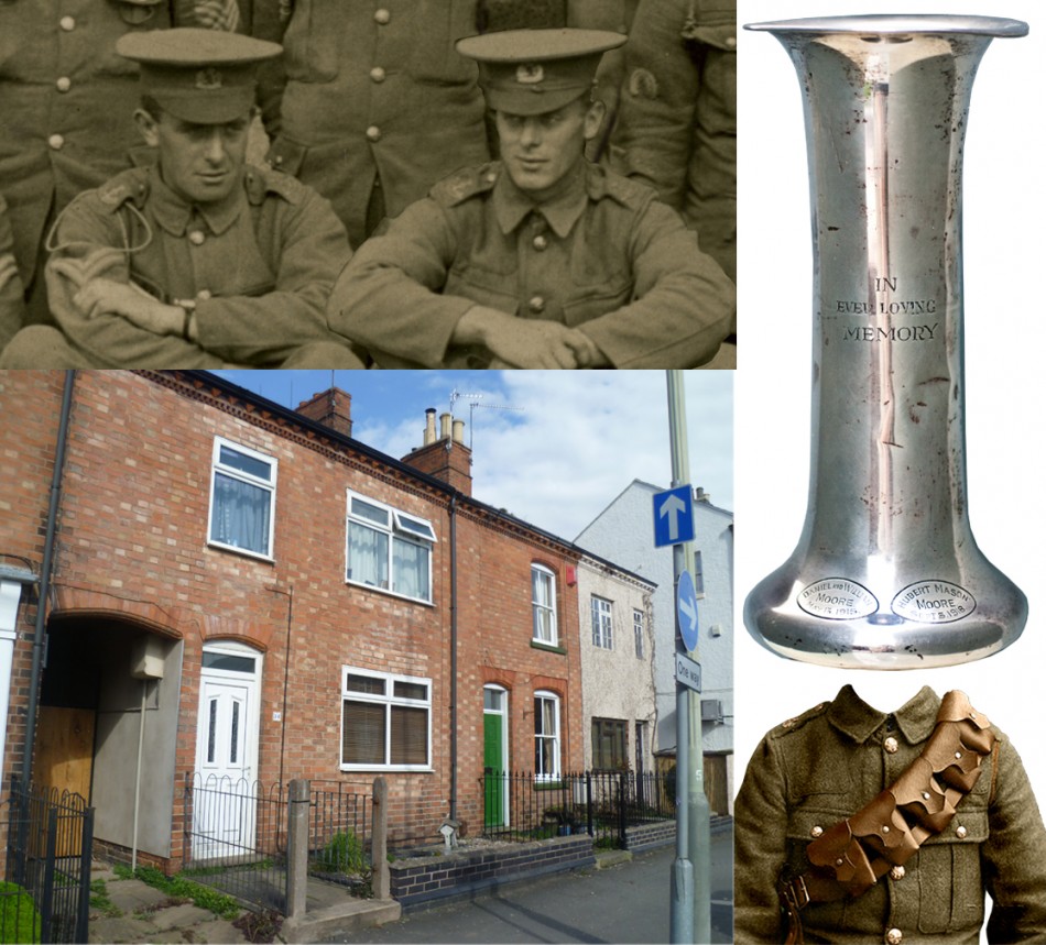 Quorn WW1 Roll of Honour - Daniel and William Moore