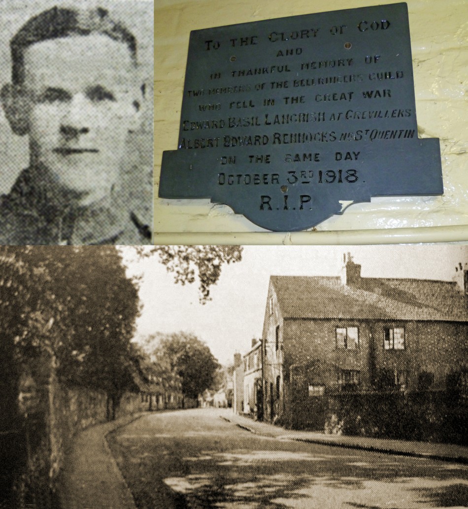 WW1 Roll of Honour - Edward Basil Langrish