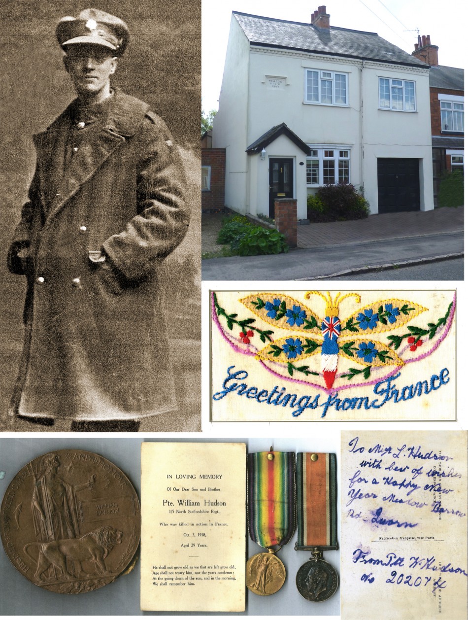 Quorn WW1 Roll of Honour - William Hudson