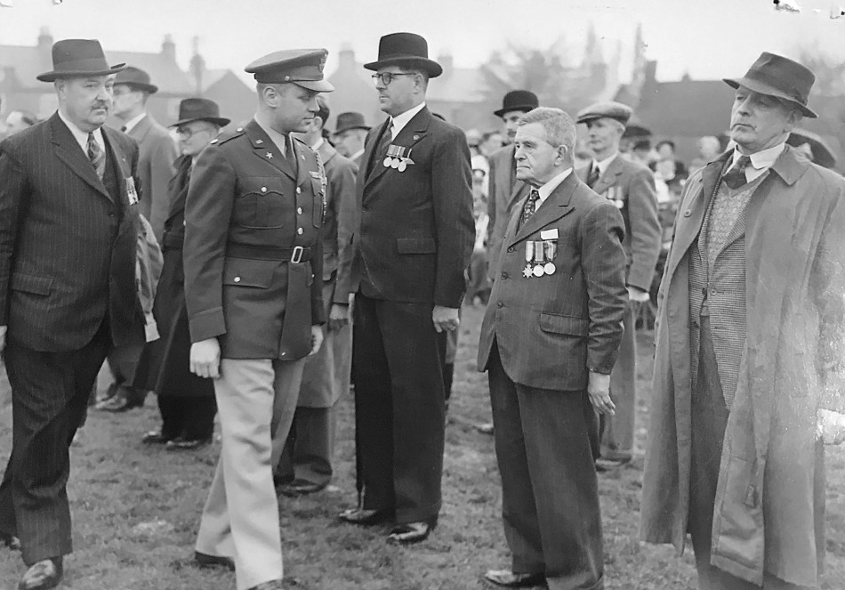 Dedication of Lime Trees, Quorn, May 1952