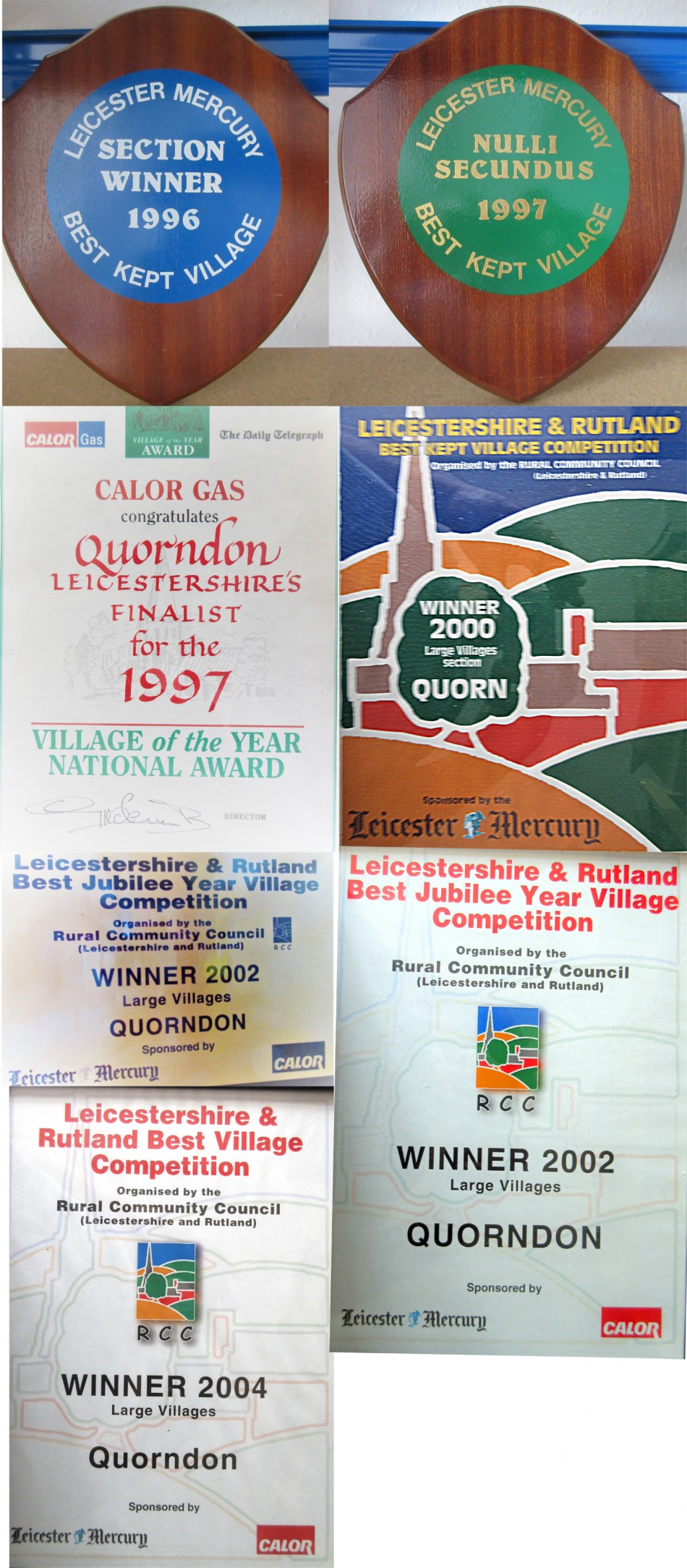 Quorn � the best kept village!