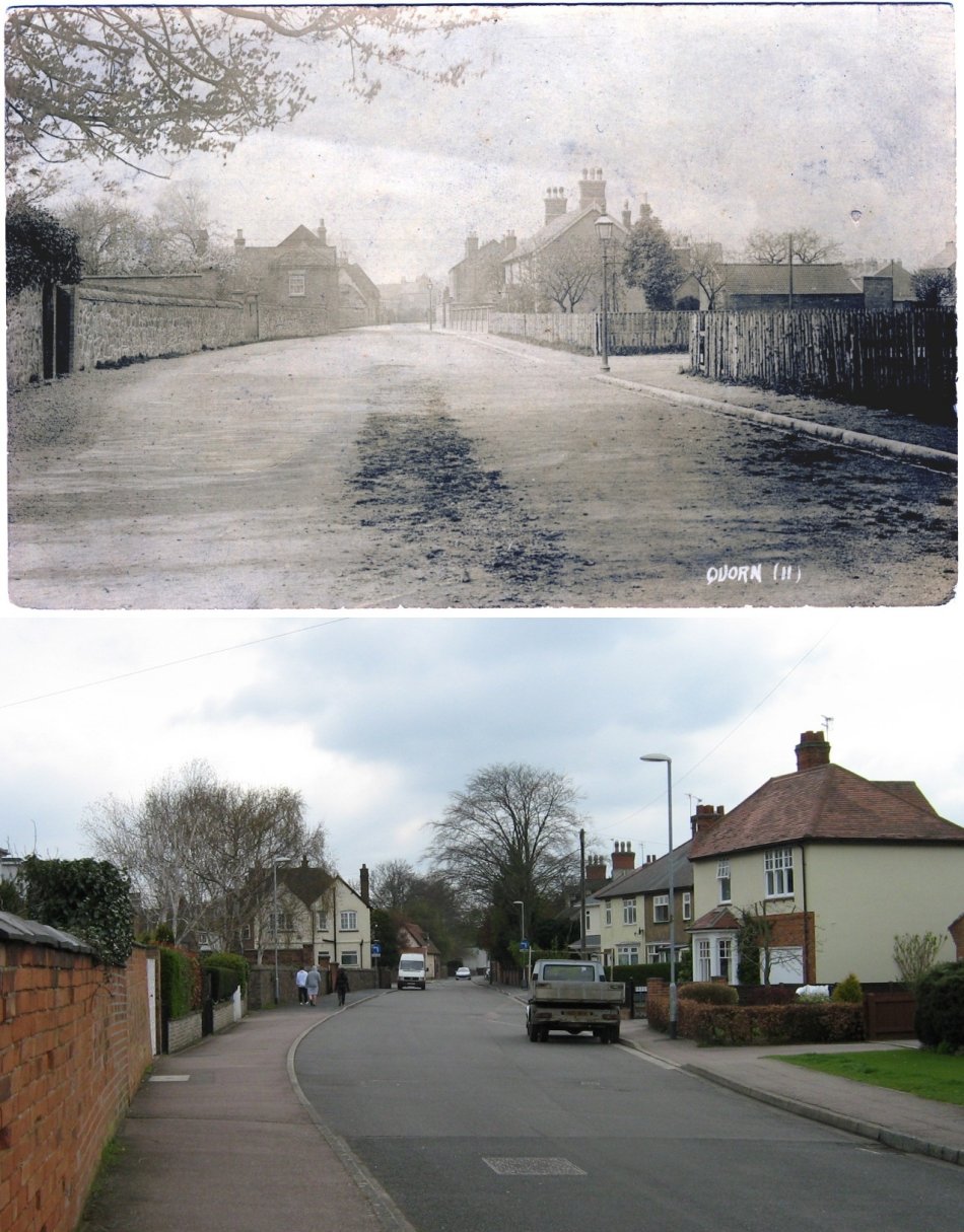Station Road Extension - then and now