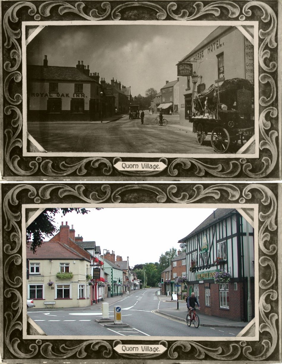 The Cross - then and now