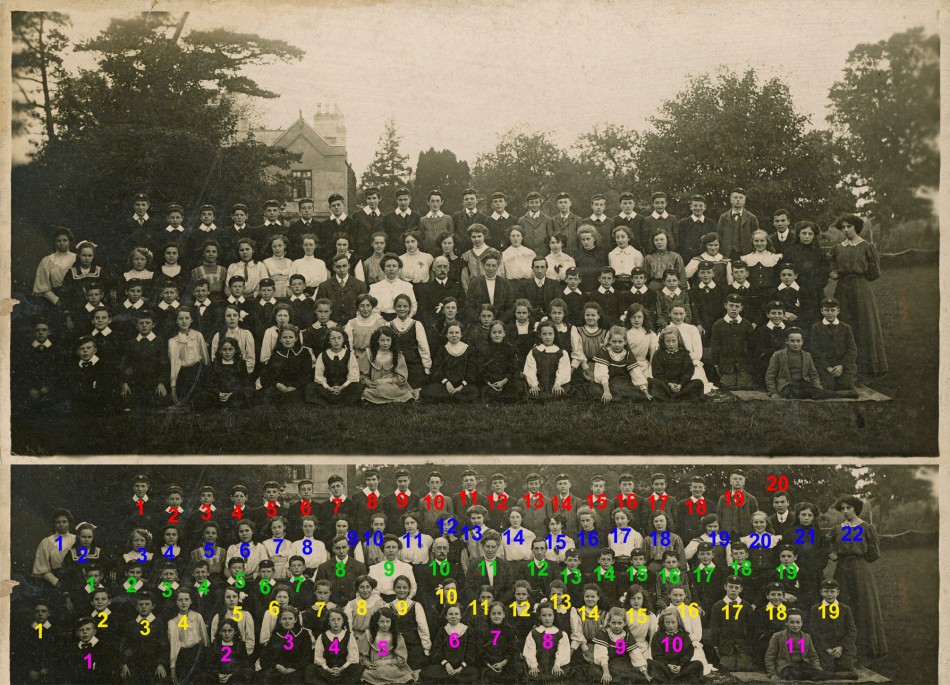 Rawlins Grammar School, about 1910