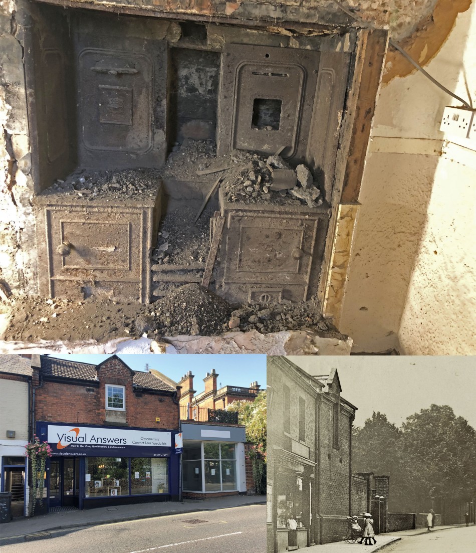 22 High Street, Quorn - discovery behind a wall!