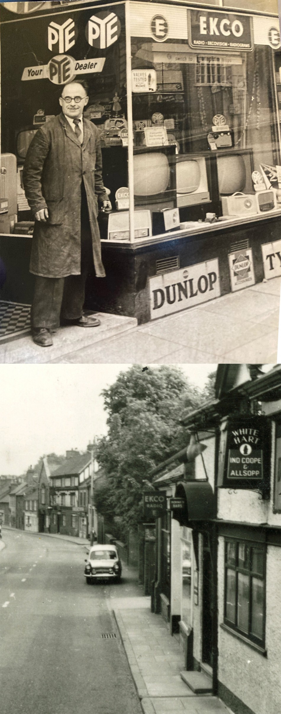 Aylward and Son, electrical shop, High Street, Quorn