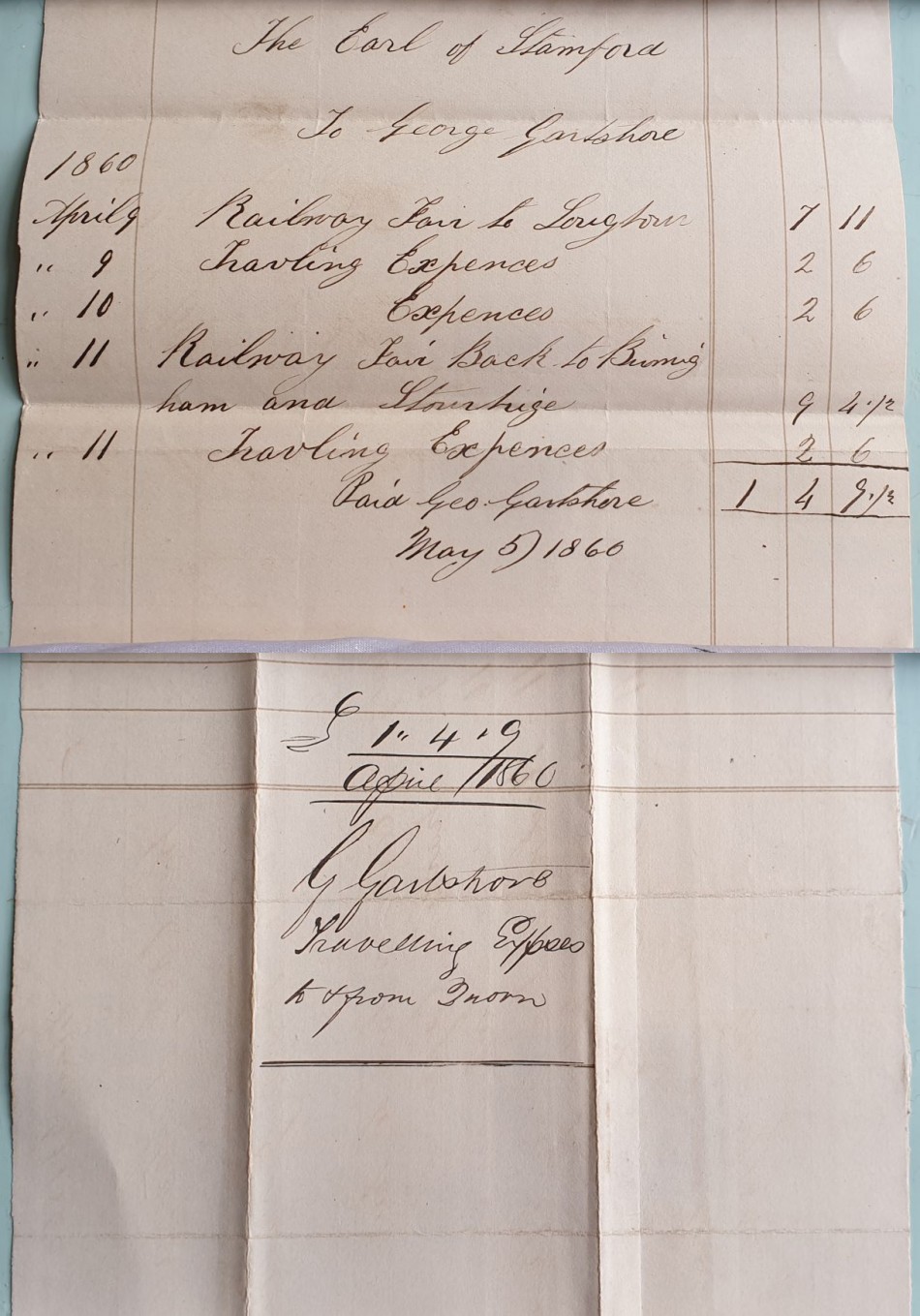 George Gartshore (1830 to 1917), farrier to the Quorn Hunt