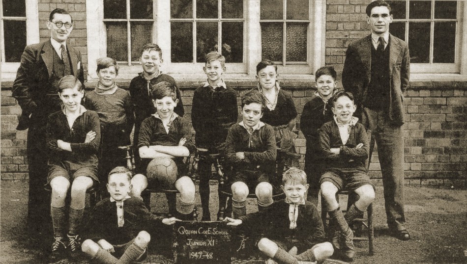 Quorn St Bart�s Junior Football Team 1947/48